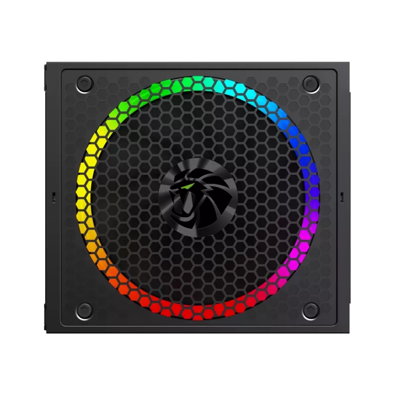 Gamemax RGB 750G 750W maitinimo blokas, 80 PLUS Gold, pilnai modulinis