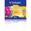 VERBATIM 43297 DVD+RW ploname dėkle 5 vnt. 4,7 GB 4x spalvoti
