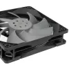 Akosa OTTO SC12 12 cm pilkas dvigubo rutulinio guolio radiatorinis ventiliatorius