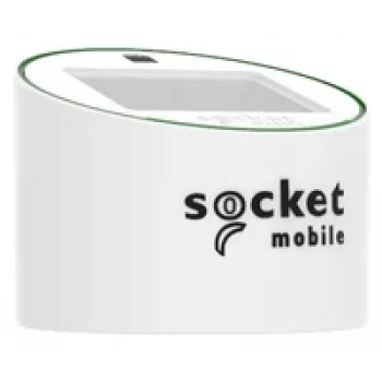Nešiojamas QR kodo skaitytuvas Socket Mobile SocketScan S320 su Secure Pad, baltas