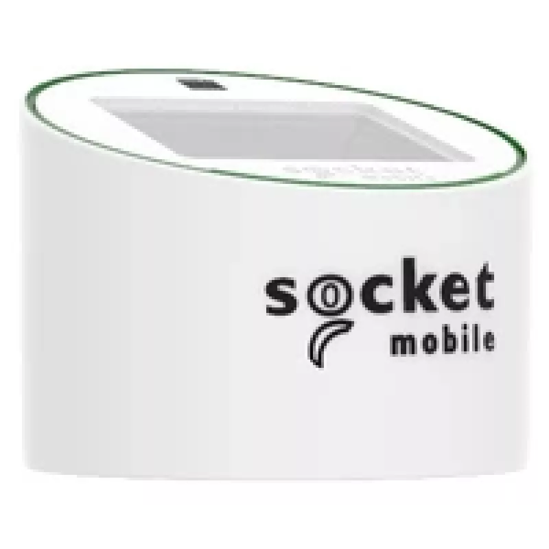 Nešiojamas QR kodo skaitytuvas Socket Mobile SocketScan S320 su Secure Pad, baltas
