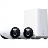 Anker Eufy eufyCam E330 (Professional) - 2 kamerų rinkinys - tinklo stebėjimo kamera - lauko zona - atspari oro sąlygoms - spalvota (dieną/naktį) - 8 MP - 3840 x 2160 - 4K - garsas - Wi-Fi - 2