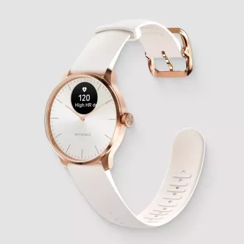 Hibridinis išmanusis laikrodis Withings ScanWatch Light Gold White