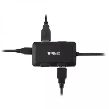 Yenkee YHB 4341BK 4 prievadų USB 3.0 įkrovimo stotelė