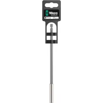 Wera bit holder 899/4/1 S 1/4 E 6,3 1/4 1/4 C 6,3 Magnet, fiksavimo žiedas L.20 (05160979001)