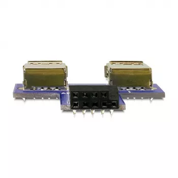DeLOCK 9-pin 2.54 mm 2 x USB 2.0 1 x 9-pin 2.54 mm juoda mėlyna sidabrinė