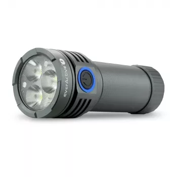 LED žibintuvėlis everActive LUMINATO R FL-3300R — 3300 liumenų, įkraunamas