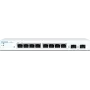 Sophos CS101-8 - valdomas jungiklis - 8 x 10/100/1000 + 2 x Gigabit SFP - stalinis, montuojamas ant sienos
