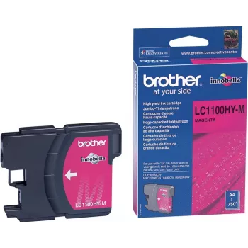 Brother LC1100HYM original rašalo kasetė, purpurinė