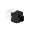 LogiLink NK4066 Keystone modulis, plokščias, juodas/baltas, RJ45