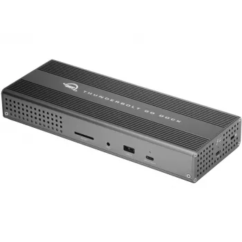 OWC Go Dock - docking stotis - Thunderbolt 4 - HDMI, 2 x Thunderbolt 4 - GigE, 2,5 GigE - 120 W