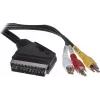 SCART laidas ShiverPeaks AVK 407-200 SC su jungikliu ir 3×RCA jungtimis