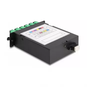 DeLOCK MPO vyriškas į SC Simplex 12 pluoštų vienmodė 9/125 µm šviesolaidinė kasetė
