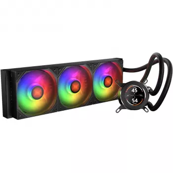 HydroGlance 360 LCD skysčio aušintuvas, juodas