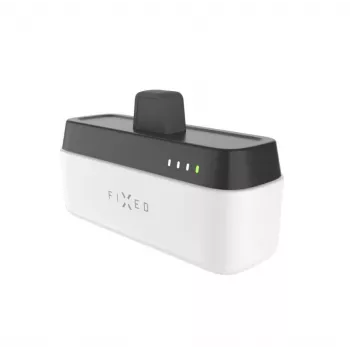 Nešiojamas powerbank FIXED FIXZEN-5PL-WH, 5000 mAh, USB-C išėjimas 5V/3A, 9V/2,22A, 12V/1,67A, baltas