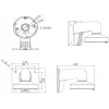 Hikvision Digital Technology DS-1272ZJ-110 laikiklis apsaugos kameroms