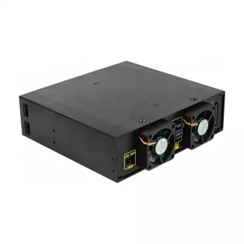 Mobili lentyna Delock 47233 4x 2,5 inch SATA/SAS juoda