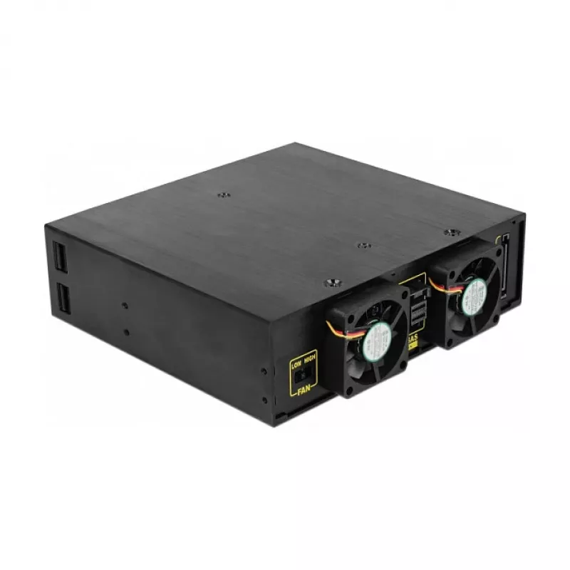 Mobili lentyna Delock 47233 4x 2,5 inch SATA/SAS juoda
