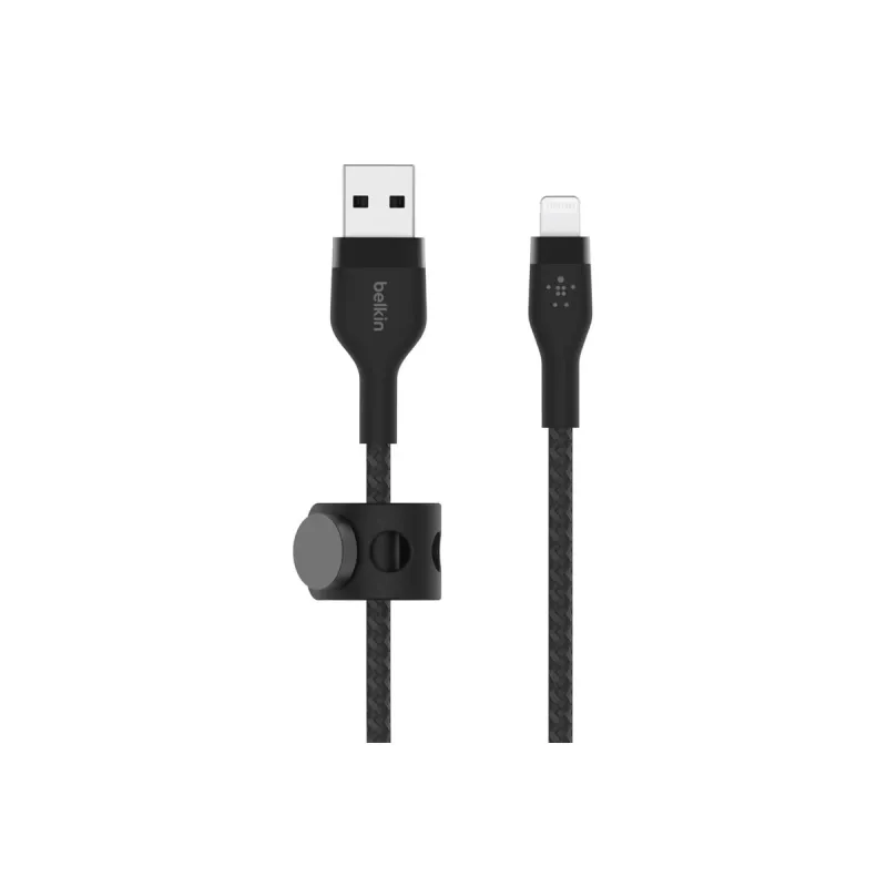 Belkin CAA010BT2MBK USB-C į Lightning laidas, 2 m, juodas