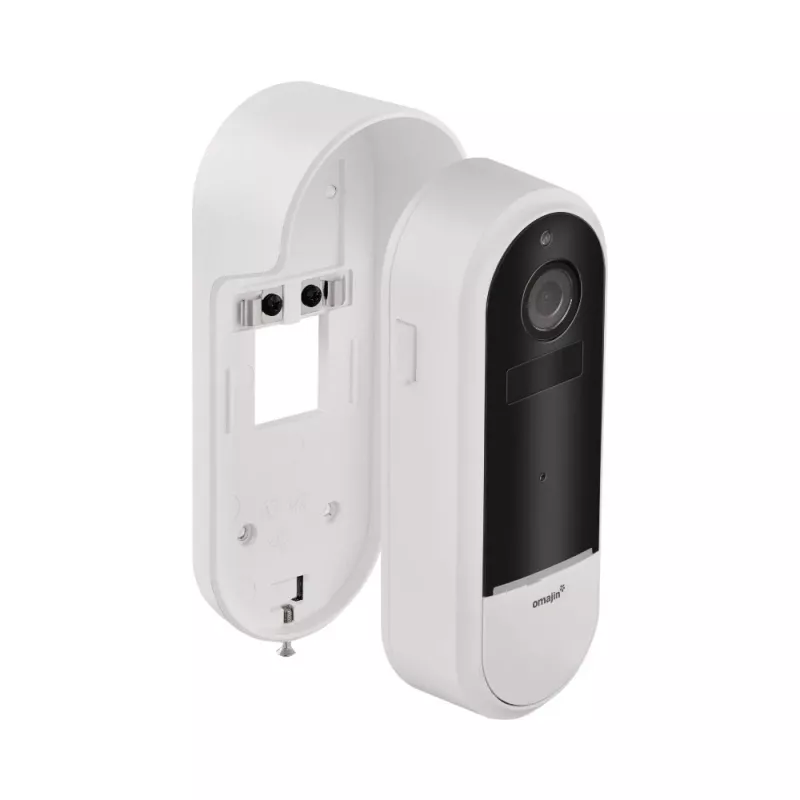 Belaidis durų skambučio garsinis signalas Omajin by Netatmo OVD-01-EU juodos/baltos spalvos