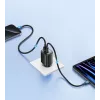 USB ir USB-C 30W GaN greitasis įkroviklis usams CC229 Baltas - LED indikatorius, kompaktiškas dizainas