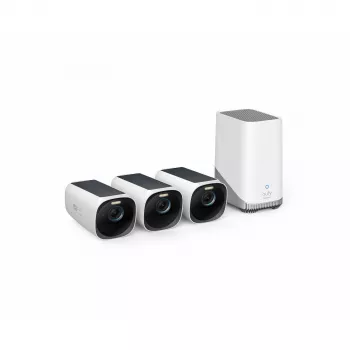 IP stebėjimo kamera Eufy eufyCam S330 (eufyCam 3) 3840×2160, lauko, belaidė, montuojama ant sienos, 135° matymo kampas, dvipusis garsas