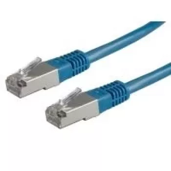 Value 21.99.1334 Ethernet Patch Cable Blue