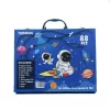 Piešimo ir tapybos rinkinys Extralink Blue Astronaut – 88 dalys (dažai, teptukai, aksesuarai)