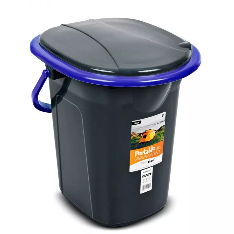 Atliekų talpa Greenblue GB320BB juoda mėlyna plastikinė 19L