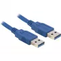 USB 3.0 laidas DeLOCK 82430 1,5 m A-A mėlynas