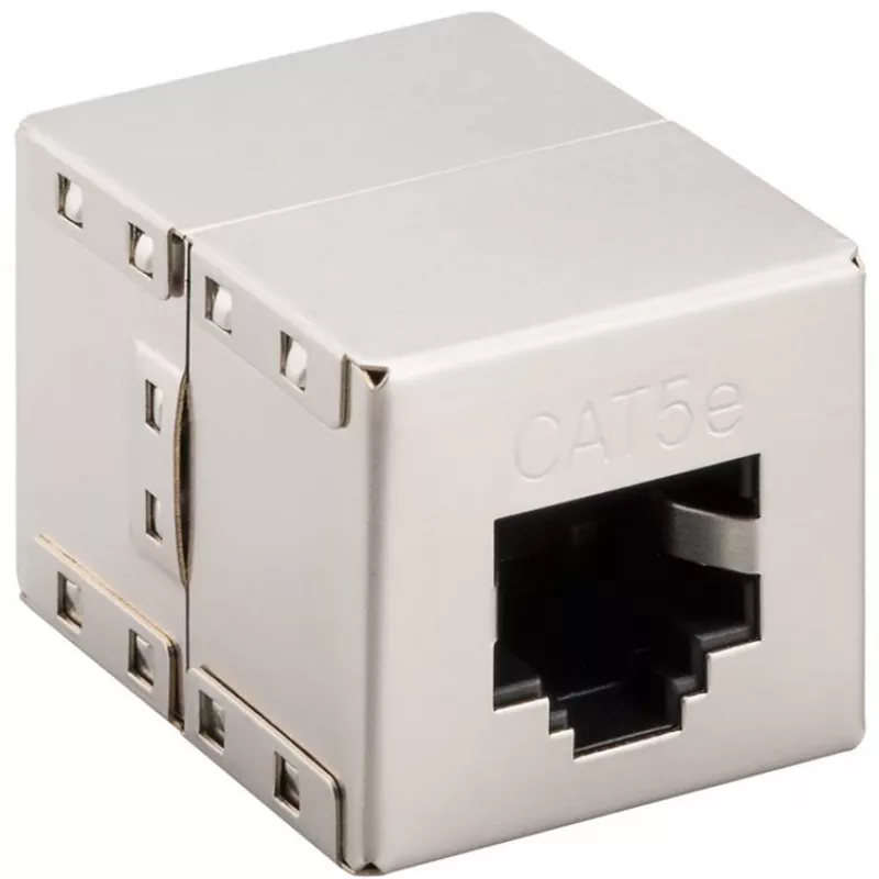 Wentronic Goobay CAT 5e RJ45 jungtis/sujungimas - iki 100 MHz tinklams, ekranuota (15027)