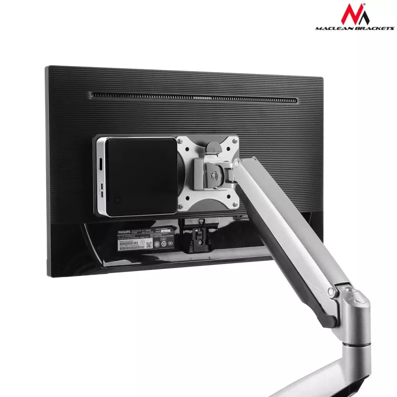 Maclean MC-721NUC Mac Mini ir VESA laikiklis su galvute