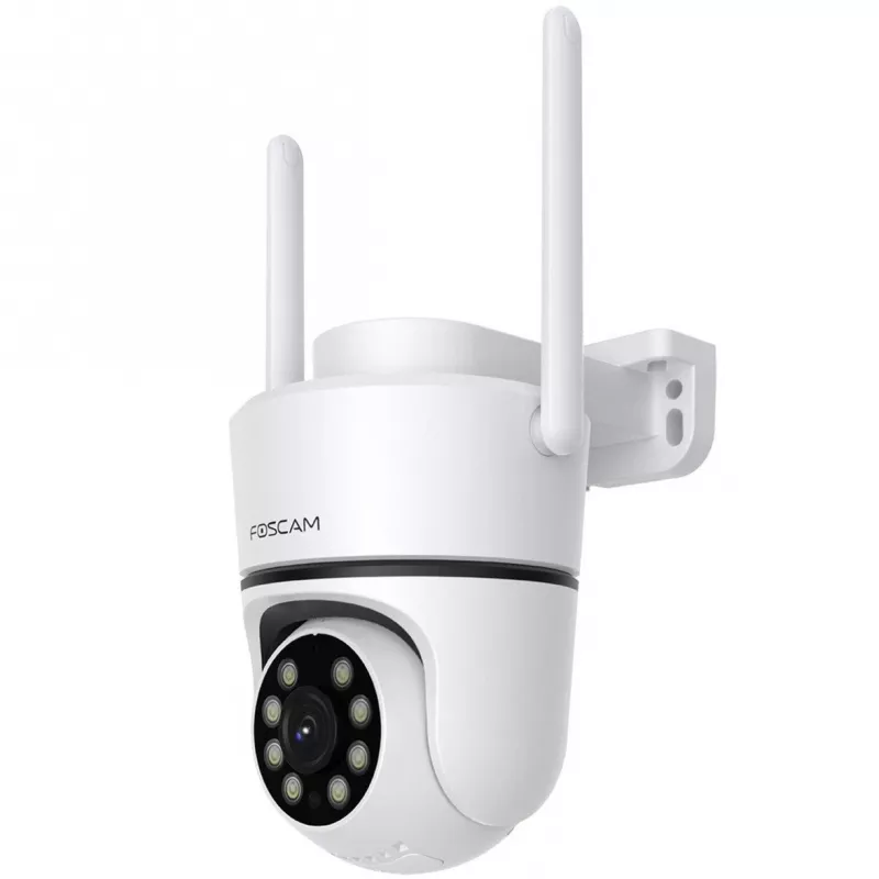 Foscam PD5 5 MP belaidė Wi-Fi stebėjimo kamera, baltos spalvos