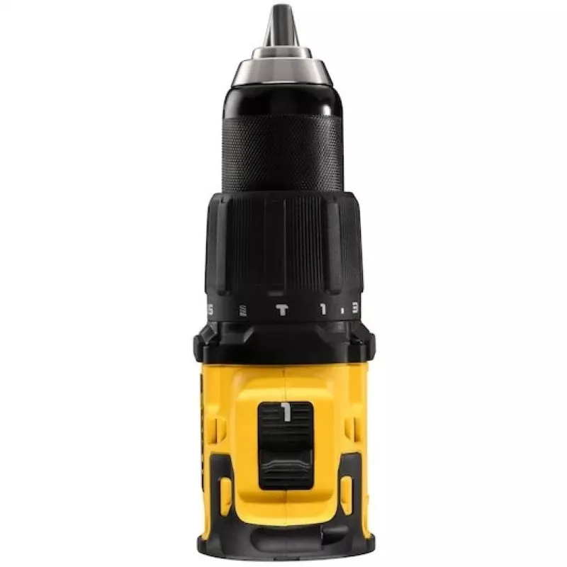 Belaidis gręžtuvas DeWALT DCD709N-XJ, bešepetėlis 18V, 2 greičiai, 1650 aps./min., 65 N·m, greito užspaudimo griebtuvas 1,5–13 mm, 1,2 kg