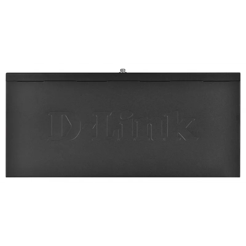 D-Link DGS-1210-08P/E valdomas L2 Gigabit Ethernet (10/100/1000) PoE jungiklis, juodas