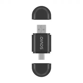 Belaidis garso siųstuvas Savio TR-17 Bluetooth USB 10 m Juodas