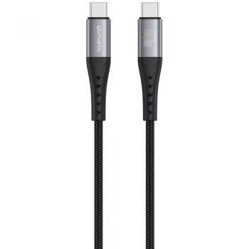 USB-C laidas 4smarts 541454 1,5m USB-C juodas