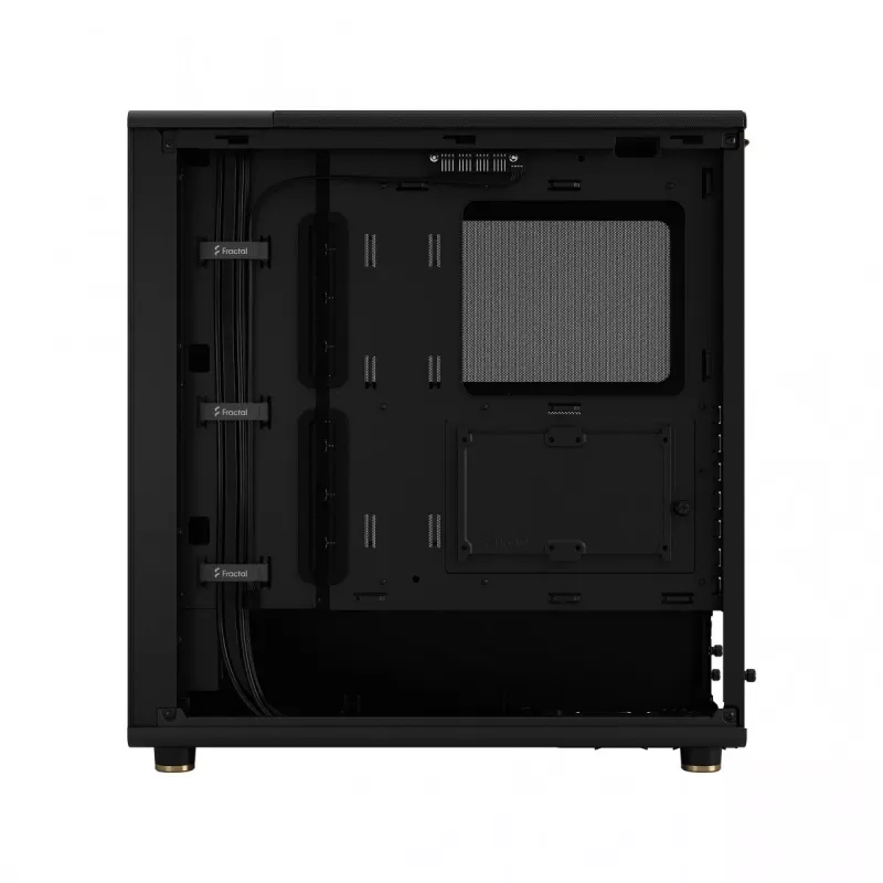 Fractal Design North Charcoal Black Mesh vidutinis bokštas - juoda