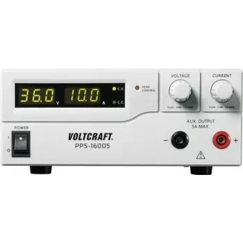 Laboratorinis maitinimo šaltinis Voltcraft PPS-16005 1–36 V DC, 0–10 A