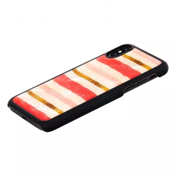 Mobiliojo telefono dėklas iKins Short Cake Black, skirtas iPhone XS / iPhone XS Max, apsauginis