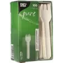 Papstar 88239 White vienkartiniai stalo įrankiai