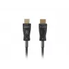 HDMI laidas M/M V2.1 80m 8K juodas optinis AOC LANBERG
