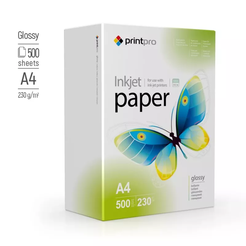 Fotopopierius ColorWay PrintPro PGE230500A4 230 g/m², A4, 500 lapų