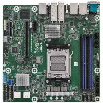 ASRock B650D4U3-2L2Q/BCM pagrindinė plokštė AMD B650 Express lizdas AM5 micro ATX