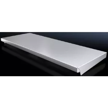 Viršutinis skydelis stelažui Rittal AX 2474.010 — nerūdijantis plienas, 760×300 mm