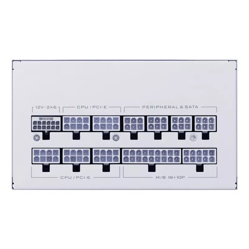 Maitinimo blokas Lian Li SX Series 80 PLUS Platinum pilnai modulinis PCIe 5.1 ATX 3.1 1000 W