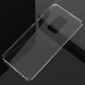 Apsauginis smūgiams atsparus dėklas Devia Huawei Mate 20 – skaidrus, plonas, smūgius sugeriantis