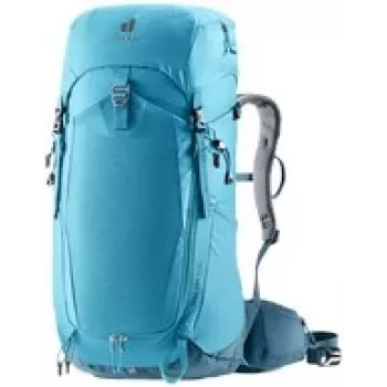 Kuprinė DEUTER Trail Pro 34 SL – 34 L moteriška žygiams, lengva patvari, lagūna-atlantas