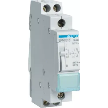 HAGER EPN515 nuotolinis jungiklis 1 NC+1S 230V