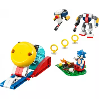 LEGO Sonic the Hedgehog 77001 Campfire Showdown statybinis rinkinys, 177 dalių, 1 minifigūrėlė, nuo 7 metų